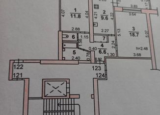 Продается 2-комнатная квартира, 52.6 м2, Ставропольский край, улица Калинина, 186