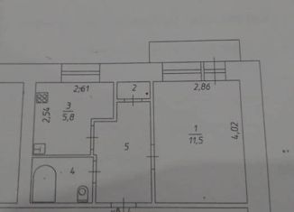 Продажа 1-комнатной квартиры, 26.8 м2, рабочий посёлок Яйва, Первомайская улица, 16