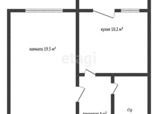 1-ком. квартира на продажу, 38.4 м2, Краснодар, проспект Чекистов, 22, Юбилейный микрорайон