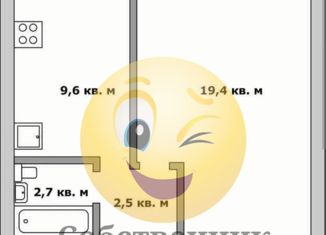 Продам однокомнатную квартиру, 34.9 м2, Москва, улица Маршала Тимошенко, 28, улица Маршала Тимошенко