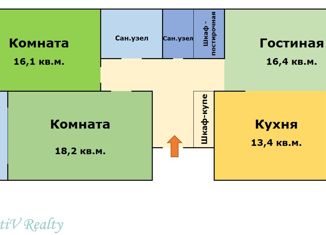 Продается 3-ком. квартира, 82.7 м2, Москва, улица Черняховского, 19, улица Черняховского