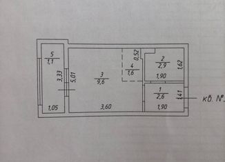 Квартира на продажу студия, 20 м2, Краснодар, улица Цезаря Куникова, 18лит7, ЖК Арбатский