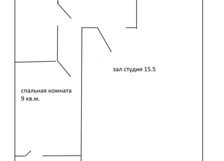 Сдам в аренду 2-ком. квартиру, 37.3 м2, Красноярск, Комсомольский проспект, 23, Советский район