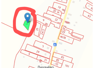 Продаю участок, 9 сот., деревня Городище, Малахитовая улица, 9