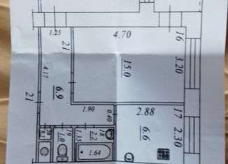 Продается двухкомнатная квартира, 40.9 м2, Самара, Московское шоссе, 28, метро Гагаринская
