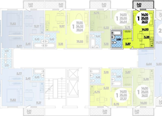 Сдаю в аренду квартиру студию, 25 м2, Ростов-на-Дону, ЖК Платовский
