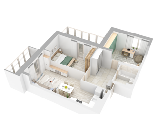 3-ком. квартира на продажу, 74.3 м2, Волгоград, улица Алехина, 38А, Краснооктябрьский район