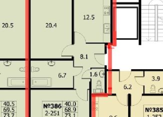 Продажа 2-комнатной квартиры, 90 м2, Санкт-Петербург, Петергофское шоссе, 53