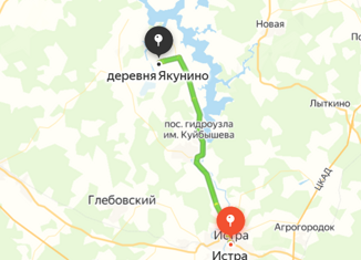 Продажа участка, 6 сот., деревня Якунино, Зелёная улица