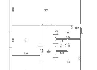 Продам дом, 120 м2, дачное некоммерческое товарищество Султан, дачное некоммерческое товарищество Султан, 69