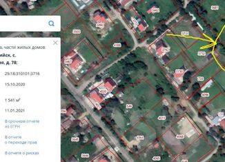 Продаю земельный участок, 15.41 сот., село Новоникольск, Советская улица