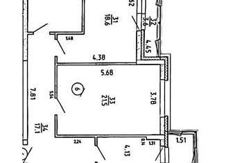 Продам 3-ком. квартиру, 100 м2, Самара, 4-й проезд, 8, метро Гагаринская