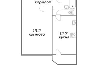 Продам однокомнатную квартиру, 46.2 м2, Санкт-Петербург, Народная улица, 5к2, метро Ломоносовская