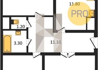 Продам 3-комнатную квартиру, 75 м2, Ростов-на-Дону, улица Ткачёва, 23, ЖК Левенцовка Парк