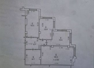 Продаю 3-ком. квартиру, 83.5 м2, Ростов-на-Дону, Сызранская улица, 2, Ленинский район