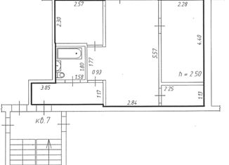 Продам двухкомнатную квартиру, 43.3 м2, посёлок Солонцы, улица Новостроек, 2
