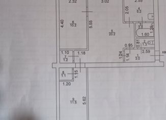 Продам трехкомнатную квартиру, 55.7 м2, Бугульма, улица Ленина, 92