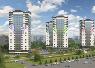 1-комнатная квартира на продажу, 41.42 м2, Елабуга, улица Марджани