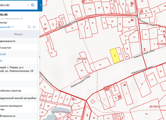 Продается земельный участок, 10.64 сот., Пермь, Дзержинский район, Новоколхозная улица, 29