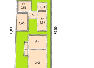 Продаю дом, 41.6 м2, Краснодар, улица 1-я Линия, 37, улица 1-я Линия