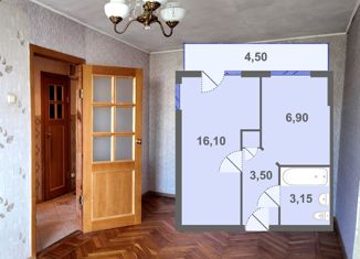 Продам однокомнатную квартиру, 31.3 м2, Санкт-Петербург, метро Международная, проспект Славы, 2к1