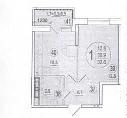 Продаю 1-ком. квартиру, 35 м2, Ростов-на-Дону, переулок Чаленко, 7с1, ЖК Западная Резиденция