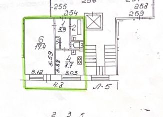 Продажа однокомнатной квартиры, 33.5 м2, Санкт-Петербург, Репищева улица, 19к1, Репищева улица