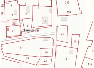 Продажа участка, 10 сот., деревня Данилиха