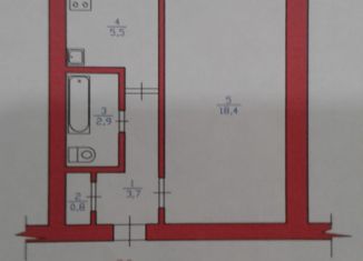 Продаю однокомнатную квартиру, 32 м2, Ижевск, улица Ворошилова, 14, жилой район Автопроизводство