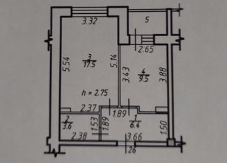 Продажа 1-комнатной квартиры, 37 м2, Ставрополь, 2-й Юго-Западный проезд, 2Г, микрорайон № 28