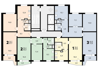 Продаю 3-ком. квартиру, 76 м2, Москва, Профсоюзная улица, 119к2, район Коньково