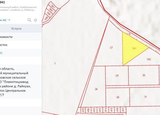 Продаю земельный участок, 128 сот., деревня Райкузи