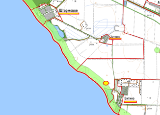 Участок на продажу, 6 сот., село Витино, улица Гагарина, 31