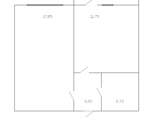 Продаю 1-комнатную квартиру, 36.4 м2, Оренбург, Томилинская улица, 249, Центральный район