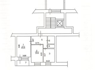 Продаю 2-ком. квартиру, 46.3 м2, Пенза, проспект Строителей, 67