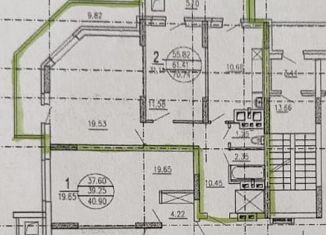 Продам 2-ком. квартиру, 71 м2, Саратов, проспект Энтузиастов, 42, ЖК Тарханы
