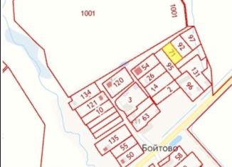 Продажа земельного участка, 8 сот., деревня Бойтово, Дорожная улица