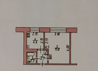 Продается 1-комнатная квартира, 21.1 м2, Орёл, улица Андрианова, 8, Советский район