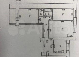 Продается 3-комнатная квартира, 62.4 м2, Сызрань, улица Кирова, 86