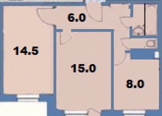 Продается 2-комнатная квартира, 48 м2, Верхняя Пышма, улица Уральских Рабочих, 48к1