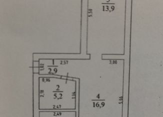 Продаю 2-комнатную квартиру, 44.9 м2, Курчатов, Ленинградская улица, 13
