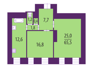 Продам 2-ком. квартиру, 65.5 м2, Санкт-Петербург, улица Достоевского, 30, улица Достоевского