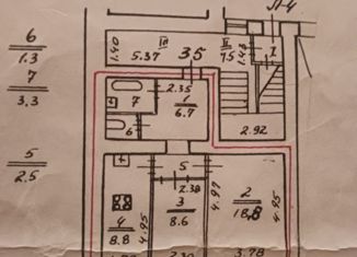 Продается 2-ком. квартира, 55 м2, Санкт-Петербург, Садовая улица, 94, метро Балтийская