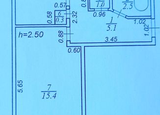 Продается 2-ком. квартира, 39.6 м2, посёлок Заволжский, посёлок Заволжский, 15