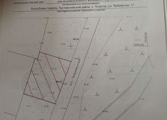 Продам участок, 7 сот., посёлок городского типа Яблоновский, Чибийская улица, 15