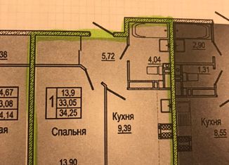 Продаю 1-ком. квартиру, 35 м2, Ростов-на-Дону, улица Городовикова, 36, ЖК Красный Аксай