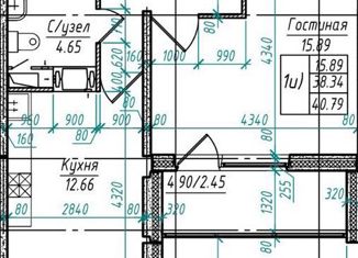 Продаю 1-комнатную квартиру, 43.2 м2, поселение Десёновское, 3-я Нововатутинская улица, 9