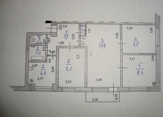 Продаю 4-комнатную квартиру, 59.5 м2, Малая Вишера, Лесная улица, 15А