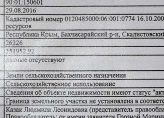 Продаю земельный участок, 2622 сот., село Глубокий Яр