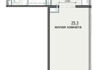 Продаю квартиру студию, 42.7 м2, Пензенская область, улица Яшиной, 6